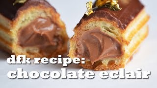 Awesome CHOCOLATE ECLAIR RECIPE!