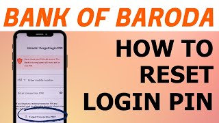 How to Reset Login Pin in BOB World App | Bank Of Baroda Tutorials 2023 screenshot 5