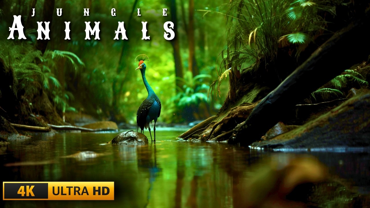 Jungle Animals 4K – Rare Wildlife Hidden World’s Deepest Nature