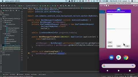 모던 안드로이드 #23 [백그라운드 처리] 8. Foreground WorkManager