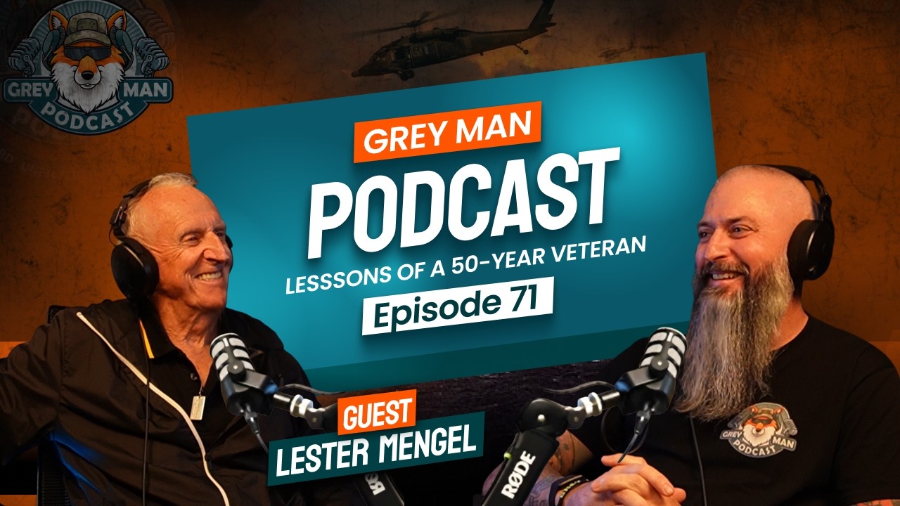 Episode 71 – Last Serving Vietnam Veteran Shares His Story | PTSD, Family & Service | Lester Mengel