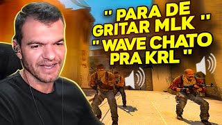 os PRIMEIROS RAGES do WAVEIGL no CS:2 🤣 