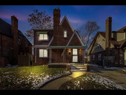 16883 Griggs Street, Detroit, MI home video tour
