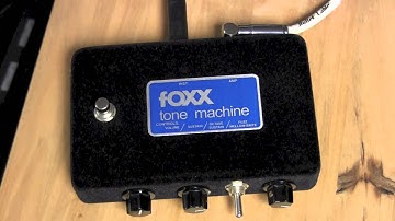 Foxx Tone Machine Reissue Fuzz Demo