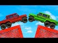 MILE HIGH SUMO CAR DERBY! (GTA 5 Funny Moments)