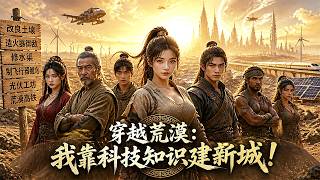 【漫剧全集】穿越成荒废绿洲的部落废主，开局盐碱绝境狼族欺压！我改良土地造火器，修水渠制飞行器，铺荒漠高铁建光伏工坊，把戈壁建成繁荣新城！