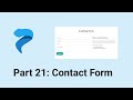 Plenti Bigspring: Part 21 (Contact Form)
