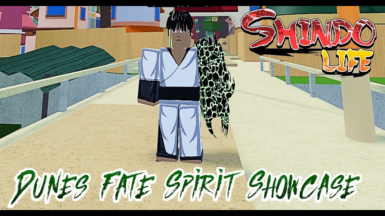 Revamped Dunes Fate Spirit Showcase!(Roblox Shindo Life) 