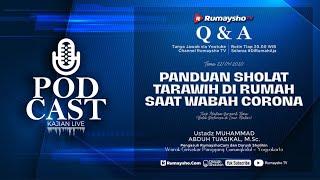 [LIVE] PANDUAN SHALAT TARAWIH SAAT WABAH CORONA