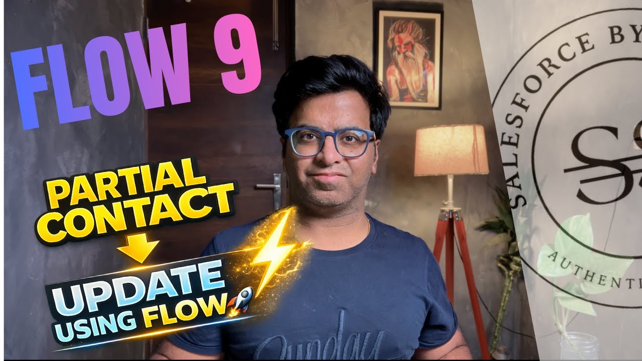 Partial Contact Update in Salesforce Flow | Advanced Flow Series 🚀