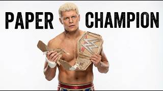 You've Been Wrong About Cody Rhodes