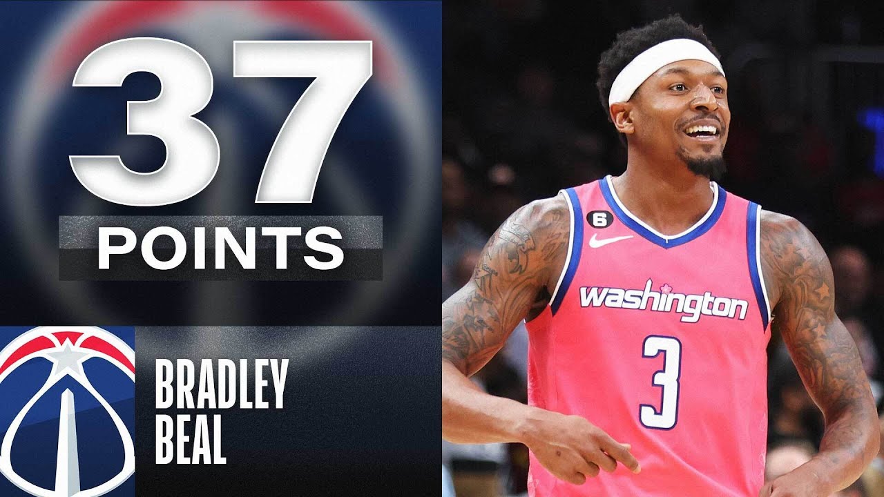 Bradley Beal Scores SEASONHIGH 37 Points In Wizards W! February 28, 2023 YouTube