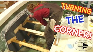 LARGE BATCHES OF EPOXY TIPS / TRICKS AND INSTALLING THE TRANSOM CORE!