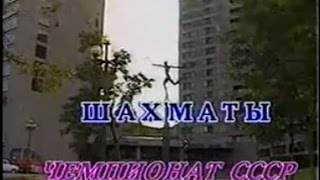 Шахматы Чемпионат СССР (ЦТ 1988 г.)