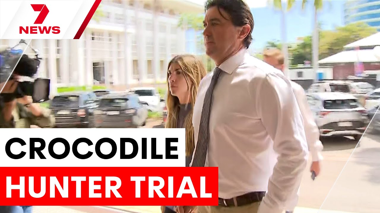 Crocodile hunter Matt Wright's trial begins | 7NEWS