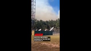Wildfire in Dillon County