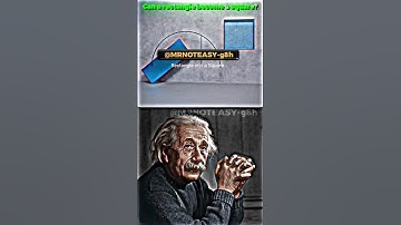 SIGMA PHYSICS 🗿🧑‍🔬 Turn Any Rectangle into a Perfect Square — Same Area Trick Explained! #physics
