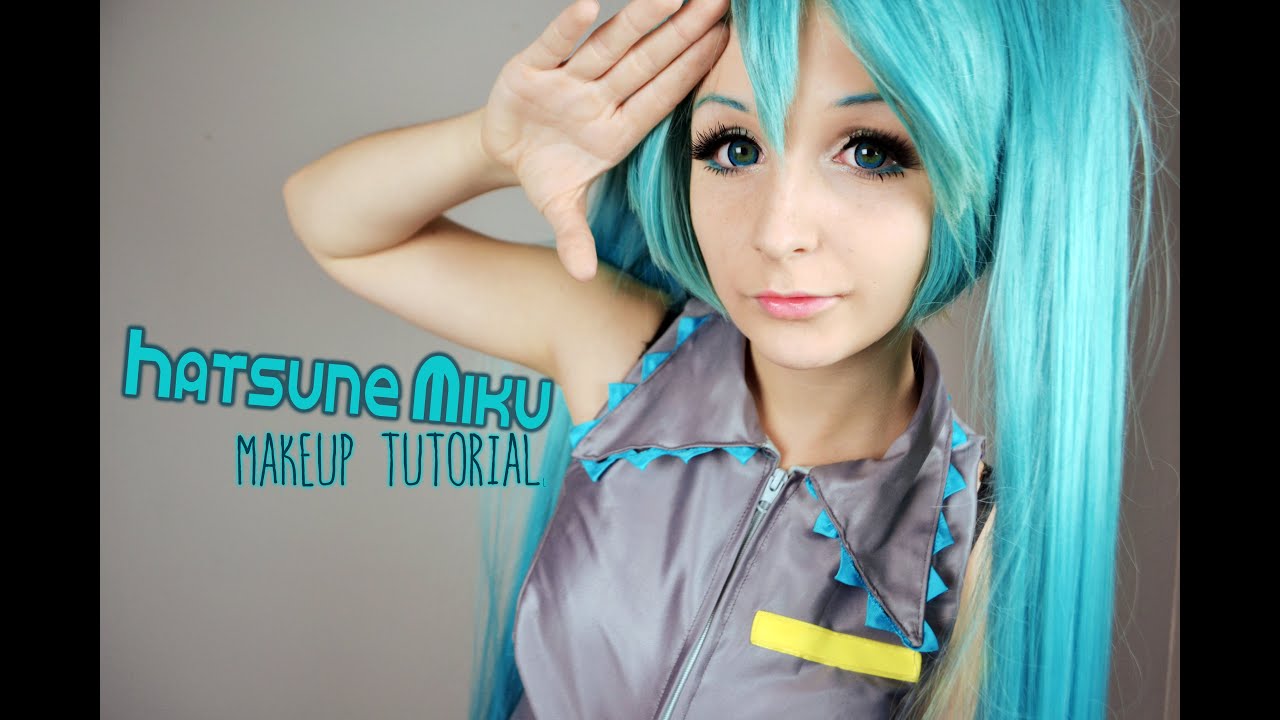 Hatsune Miku Makeup Hemulka Xutebow YouTube