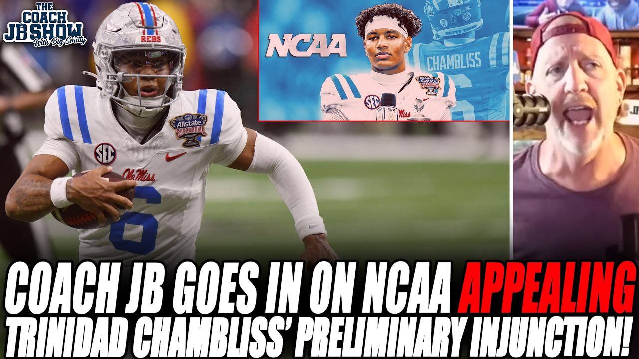 Coach JB GOES IN After NCAA APPEALS Trinidad Chambliss' Preliminary Injunction For 6th Year!