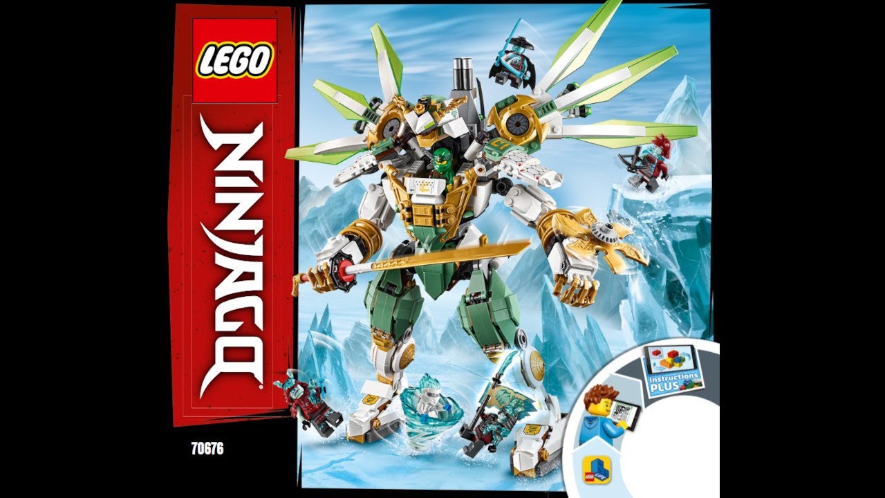LEGO Instructions | NINJAGO | 70676 | Lloyd's Titan Mech | Secrets of the Forbidden Spinjitzu