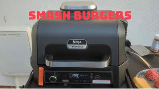 Ultimate Smashburger Recipe on the Ninja Woodfire Grill