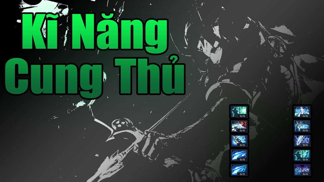 bns archer  Update New  Blade And suol VN : Kĩ Năng Cơ Bản Của Cung Thủ Nhánh Cuồng Phong