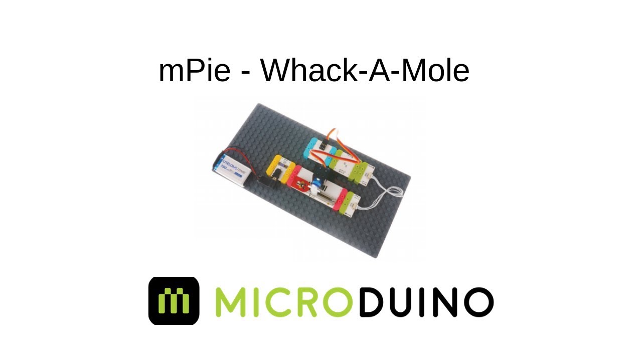 Microduino mPie - Whack-A-Mole