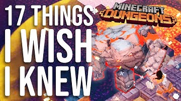 17 Things I Wish I knew About Minecraft Dungeons When Starting
