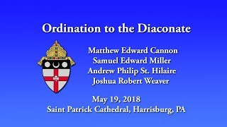 Ordination to Diaconate 2018