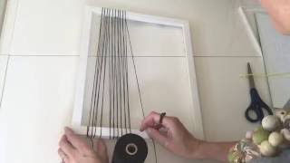 Warping a Frame Loom