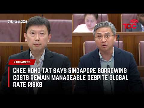 Chee Hong Tat says Singapore borrowing costs remain manageable despite global rate risks