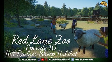 Hill Radnor Sheep Habitat | E10 | Red Lane Zoo | Planet Zoo