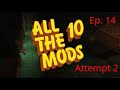 Hardcore ATM 10 Attempt 2  Eps. 14 Let's Work On Mekanism And Stuff (Won't Be Talking)