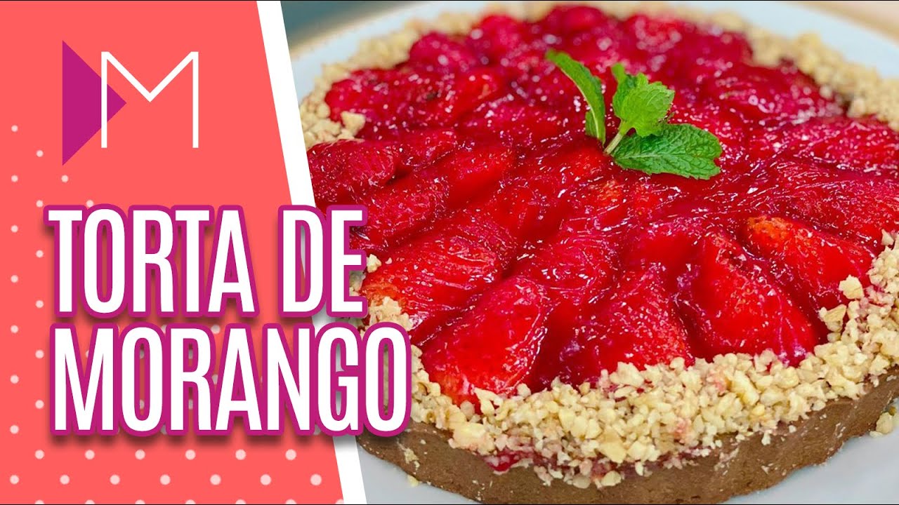 Torta de chocolate com morango - Mulheres (31/08/20)
