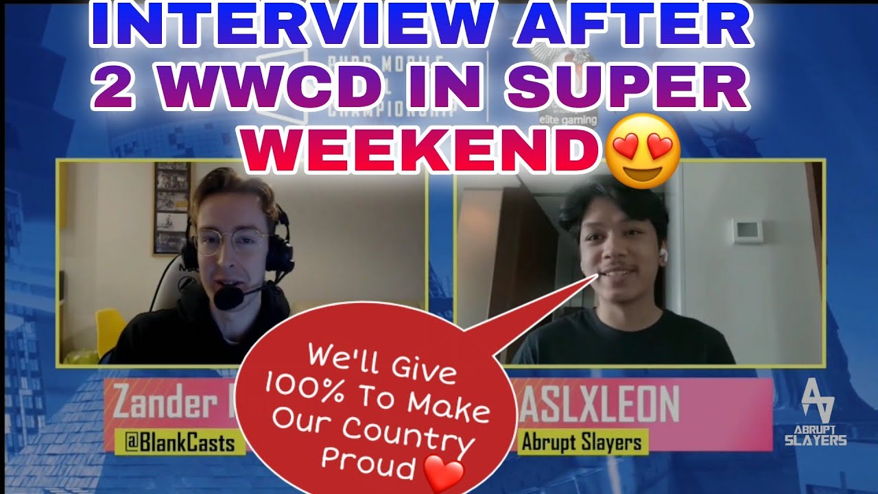 AslxLeon Solo Interview After Getting Two WWCD In Pmgc Super weekend || AneelYT