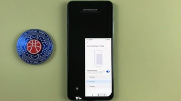 One-handed mode on Xiaomi Redmi Note 10 Android 11