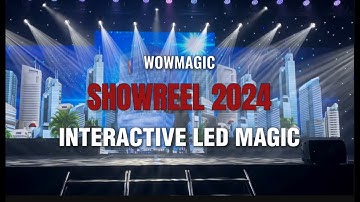 TỔNG HỢP CÁC MÀN ẢO THUẬT TƯƠNG TÁC LED 2024 - NHÃ KT // WOWMAGIC