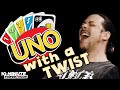 Playing DARE UNO with our own RULES (ft. RubberNinja) - 10 Minute Power Hour