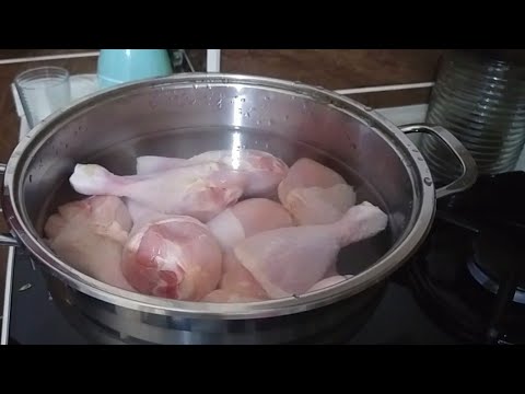 Video: Tuzlu Haşlanmış Tavuk Budu