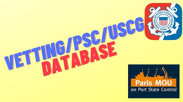 PSC/INSPECTION/VETTING/CDI DATABASE (ON GOOGLE DRIVE )