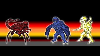 Halloween Speedpaint: Red, Solomon, and Acacius (Godzilla NES Creepypasta)