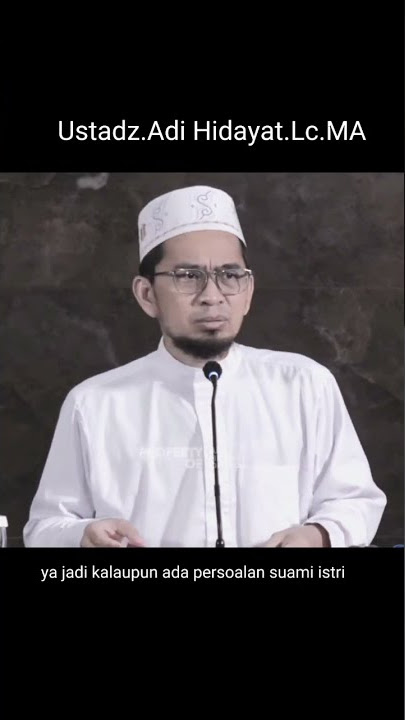 Candaan ustadz Adi Hidayat #short