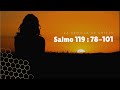 Salmo 119: 78 101