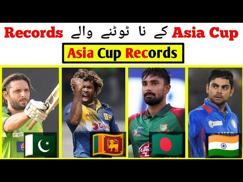 Asia Cup records 1984 to 2022 | World Cricket