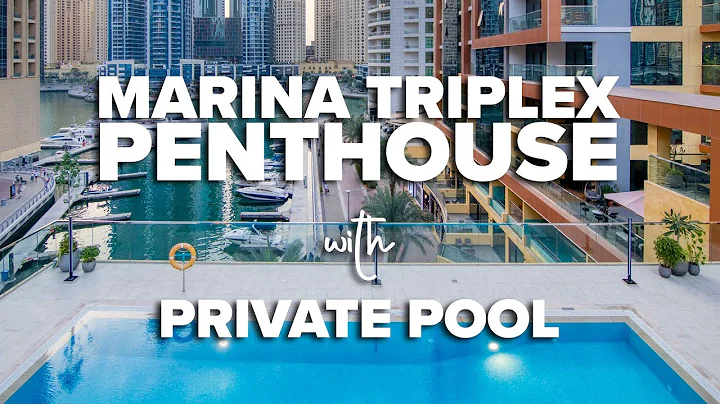 Furnished Marina Triplex Penthouse + Private Pool | LIVELARGE