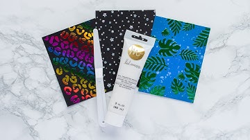 Testing Heidi Swapp Minc Foil Transfer Medium