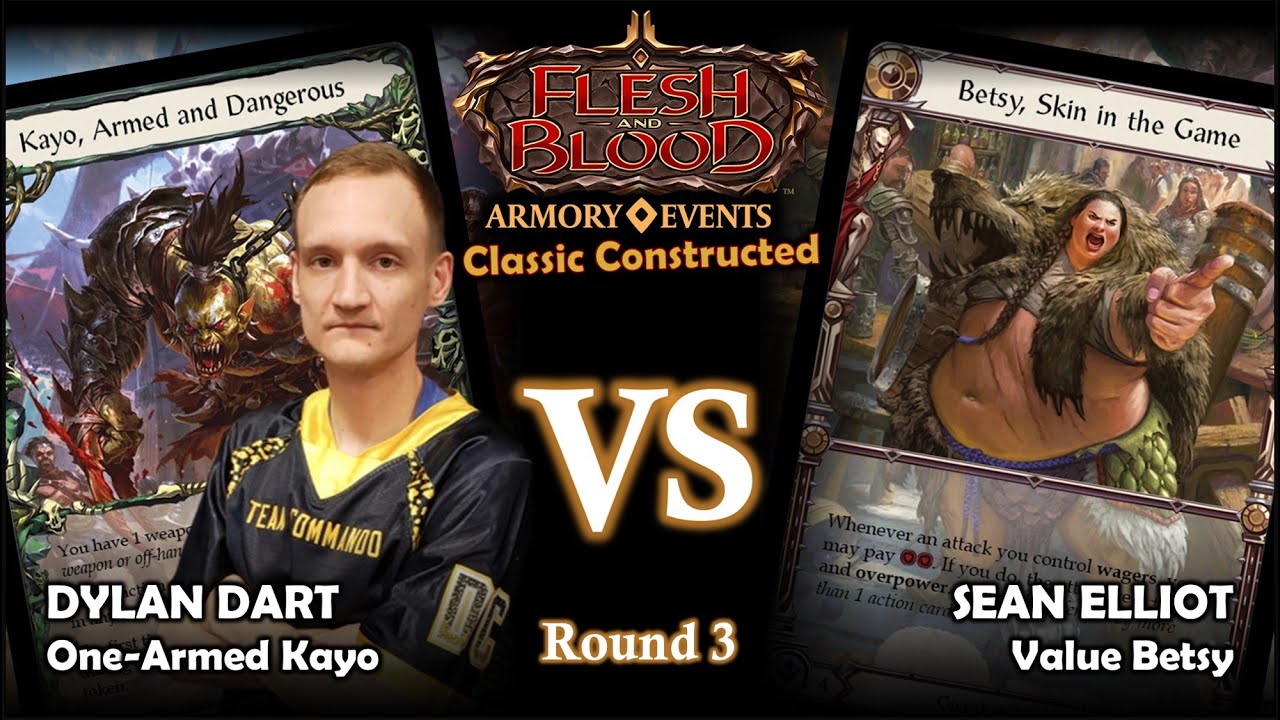 Flesh and Blood TCG | Armory CC Tournament | Round 3 - YouTube