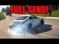 Modified cars send it hard to start the new year they went crazy  drifts burnouts and more