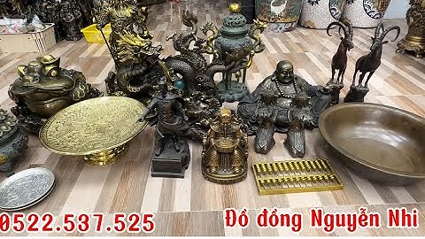 Ngày 13/2 Tượng quan công _ Thao đồng _ Dĩa trái cây _  #đồcổ #đồđồng#đồđồngNguyễnNhi