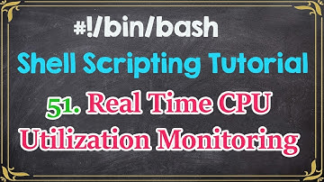 Making Real Time CPU Utilization Monitoring Script - Tech Arkit